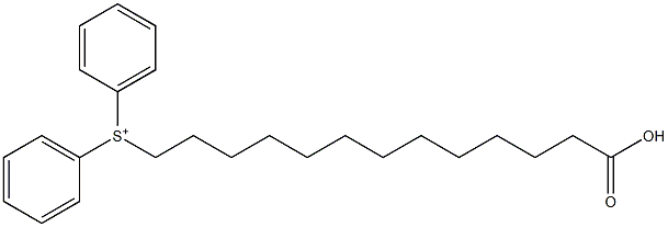Diphenyl(12-carboxydodecyl)sulfonium