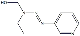 1-(3-Pyridyl)-3-hydroxymethyl-3-ethyltriazene