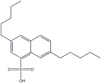 3,7-Dipentyl-1-naphthalenesulfonic acid