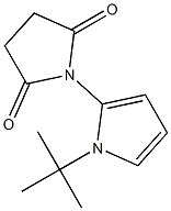 N-(1-tert-Butyl-1H-pyrrol-2-yl)succinimide Structure