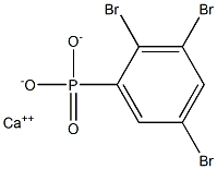 2,3,5-Tribromophenylphosphonic acid calcium salt 结构式