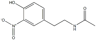  N-(3-Nitro-4-hydroxyphenethyl)acetamide