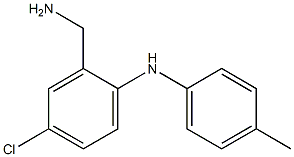 N-(4-Methylphenyl)-2-amino-5-chlorophenylmethanamine Structure