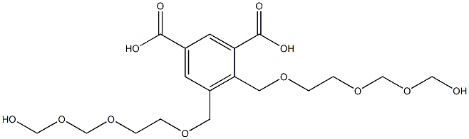  4,5-Bis(8-hydroxy-2,5,7-trioxaoctan-1-yl)isophthalic acid