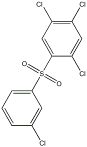 2,4,5-Trichlorophenyl 3-chlorophenyl sulfone