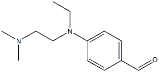 4-[N-Ethyl-N-(2-dimethylaminoethyl)amino]benzaldehyde 结构式