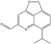 8-Isopropyl-5H-furo[2,3,4-de]quinoline-2-carbaldehyde