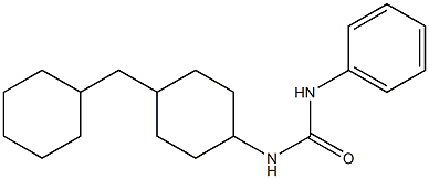 1-[4-(Cyclohexylmethyl)cyclohexyl]-3-phenylurea