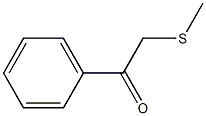 1-Phenyl-2-(methylthio)ethanone