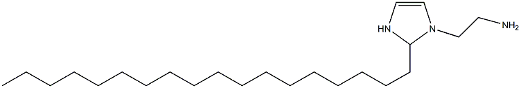 1-(2-Aminoethyl)-2-octadecyl-4-imidazoline,,结构式
