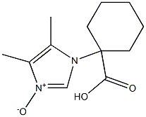 1-[(4,5-Dimethyl-1H-imidazole 3-oxide)-1-yl]cyclohexane-1-carboxylic acid