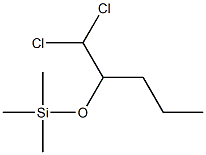 1,1-Dichloro-2-trimethylsilyloxypentane 结构式