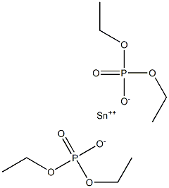 Tin(II)bis(diethoxyphosphinate) Struktur