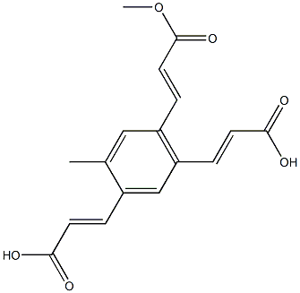 3,3',3''-(5-Methyl-1,2,4-benzenetriyl)tris(acrylic acid methyl) ester