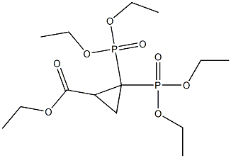 2,2-Bis(diethoxyphosphinyl)cyclopropanecarboxylic acid ethyl ester|