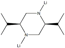 (2S,5S)-2,5-Diisopropyl-1,4-dilithiopiperazine Structure