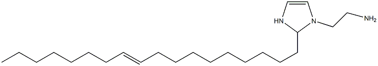1-(2-Aminoethyl)-2-(10-octadecenyl)-4-imidazoline 结构式