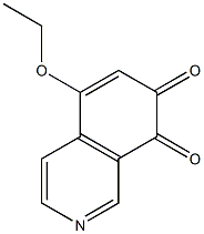 5-Ethoxyisoquinoline-7,8-dione Structure