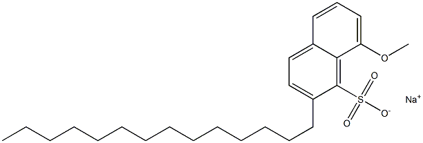 8-Methoxy-2-tetradecyl-1-naphthalenesulfonic acid sodium salt