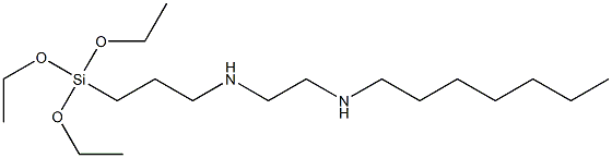 3-(Triethoxysilyl)-N-[2-(heptylamino)ethyl]propan-1-amine|