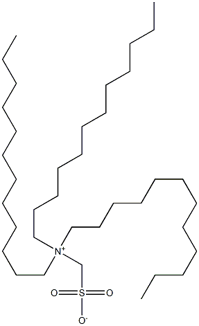 N,N-Didodecyl-N-sulfonatomethyl-1-dodecanaminium Structure