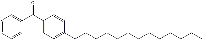 4-Tridecylbenzophenone 结构式