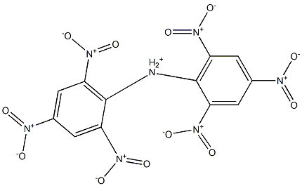 ジ(2,4,6-トリニトロフェニル)アミニウム 化学構造式