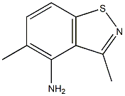 3,5-Dimethyl-1,2-benzisothiazol-4-amine