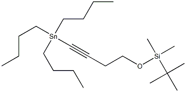Tributyl[4-(tert-butyldimethylsiloxy)-1-butynyl]stannane