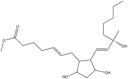 7-[3,5-Dihydroxy-2-[(S)-3-hydroxy-3-methyl-1-octenyl]cyclopentyl]-5-heptenoic acid methyl ester