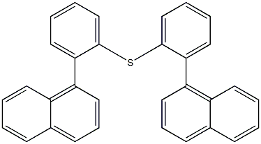1-Naphtylphenyl sulfide Structure