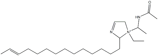 1-[1-(Acetylamino)ethyl]-1-ethyl-2-(12-tetradecenyl)-3-imidazoline-1-ium|