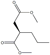[R,(+)]-Propylsuccinic acid dimethyl ester,,结构式