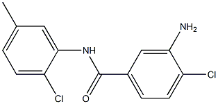 3-Amino-2',4-dichloro-5'-methylbenzanilide Struktur