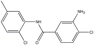 3-アミノ-2',4-ジクロロ-5'-メチルベンズアニリド 化学構造式