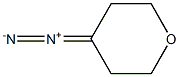 4-Diazotetrahydro-4H-pyran Structure