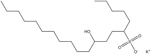 9-Hydroxyicosane-6-sulfonic acid potassium salt