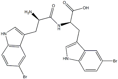 (2R)-3-(5-Bromo-1H-indol-3-yl)-2-[[(2R)-3-(5-bromo-1H-indol-3-yl)-2-aminopropionyl]amino]propionic acid