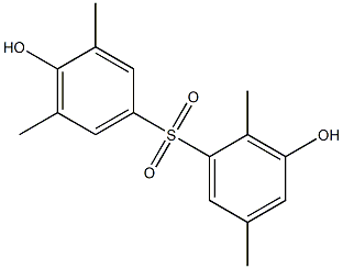 3,4'-Dihydroxy-2,3',5,5'-tetramethyl[sulfonylbisbenzene]