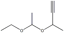 3-(1-Ethoxyethoxy)-1-butyne,,结构式