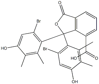 1,1-Bis(6-bromo-4-hydroxy-2,3-dimethylphenyl)-1,3-dihydro-3-oxoisobenzofuran-7-carboxylic acid