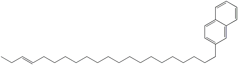 2-(18-Henicosenyl)naphthalene Struktur