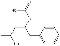 Carbonic acid benzyl(3-hydroxybutyl) ester Structure