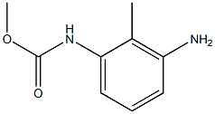 3-Amino-2-methylphenylcarbamic acid methyl ester Structure