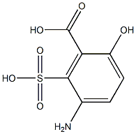 5-Amino-6-sulfosalicylic acid,,结构式