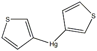 Di(3-thienyl)mercury(II) 结构式
