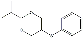 2-Isopropyl-5-(phenylthio)-1,3-dioxane