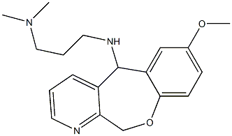 5,11-Dihydro-5-(3-dimethylaminopropylamino)-7-methoxy[1]benzoxepino[3,4-b]pyridine