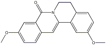  5,6-Dihydro-2,10-dimethoxy-8H-dibenzo[a,g]quinolizin-8-one