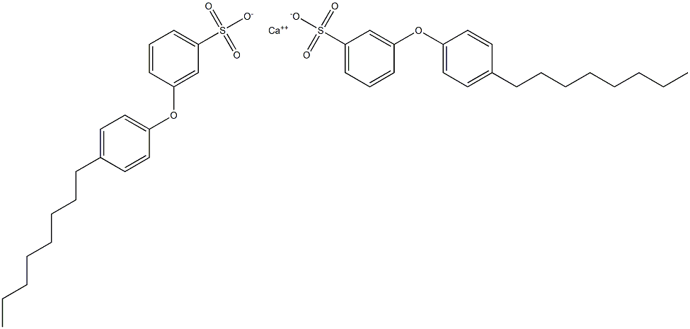 Bis[3-(4-octylphenoxy)benzenesulfonic acid]calcium salt|